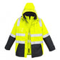 Syzmik Mens Hi Vis 4 In 1 Waterproof Jacket (ZJ532)