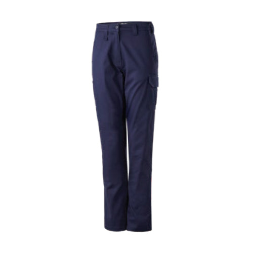 King Gee Women's Stretch Cargo Work Pants (K43011) Indigo Workwear
