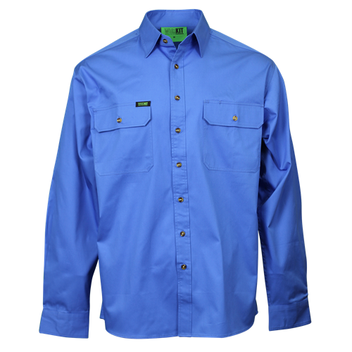 Workit Flinders Lightweight Full Button Country Shirt (2051)