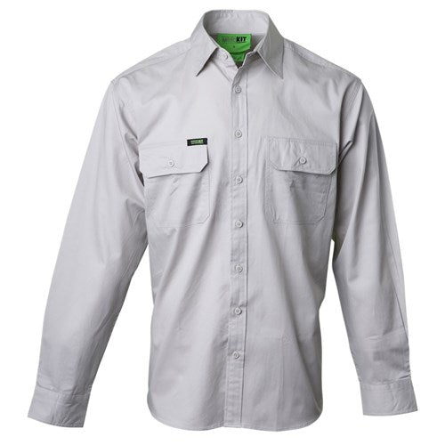 Workit Flinders Lightweight Full Button Country Shirt (2051)