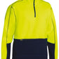 Bisley Hi Vis Fleece 1/4 Zip Pullover -(BK6989)