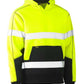 Bisley Taped Hi Vis Two Tone Fleece Pullover Hoodie (BK6619T)