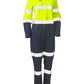 Bisley Womens Taped Hi Vis Cotton Drill Coverall (BCL6066T)