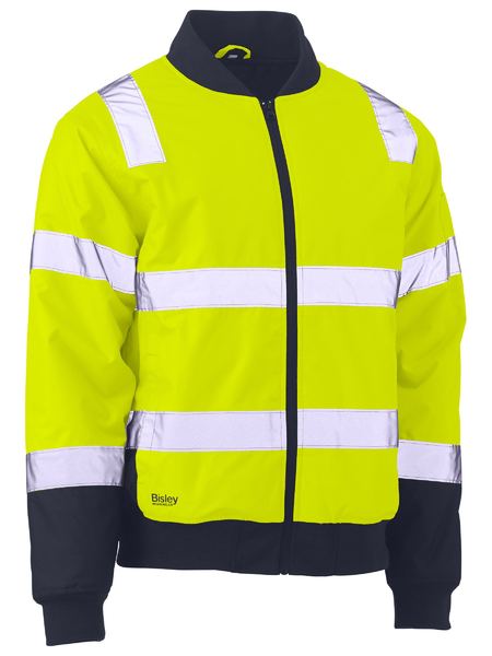 Bisley Taped Two Tone Hi Vis Bomber Jacket (BJ6730T)