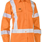 Bisley Women's X Taped Biomotion Hi Vis Cool Lightweight Drill Shirt (BL6166XT)