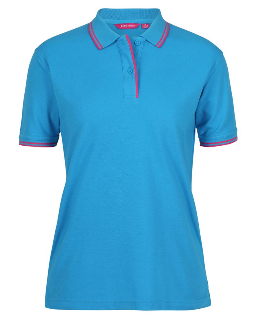 JBs Wear Ladies Contrast Polo (2LCP)