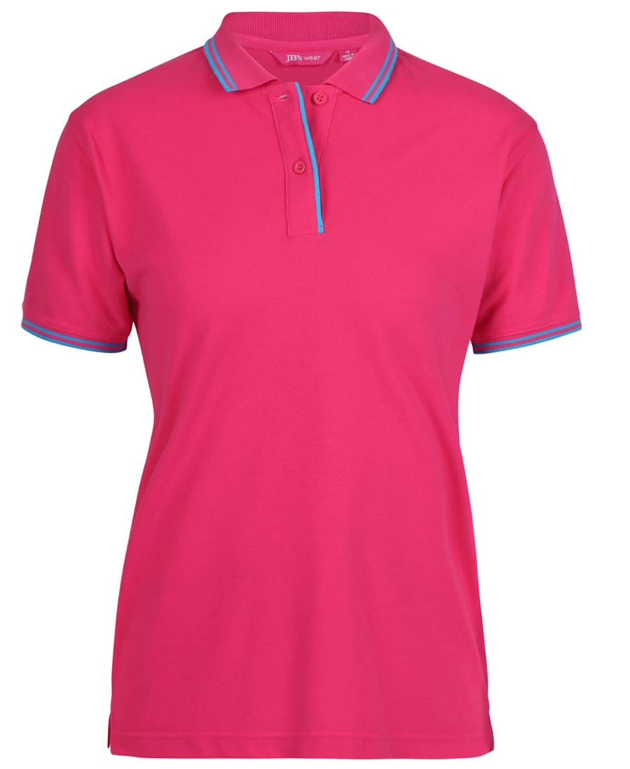 JBs Wear Ladies Contrast Polo (2LCP)