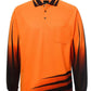 Jb's Hi Vis L/S Rippa Sub Polo (6HVRL)