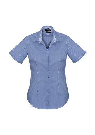Biz Corporate Newport Ladies Short Sleeve Shirt (42512)
