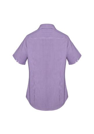 Biz Corporate Newport Ladies Short Sleeve Shirt (42512)