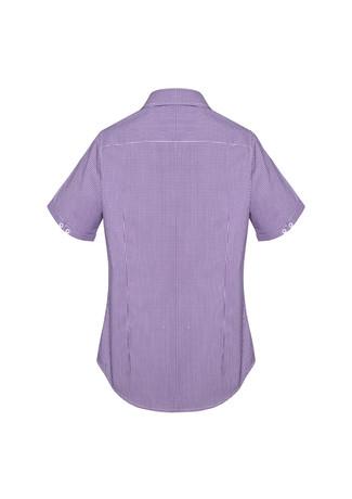 Biz Corporate Newport Ladies Short Sleeve Shirt (42512)