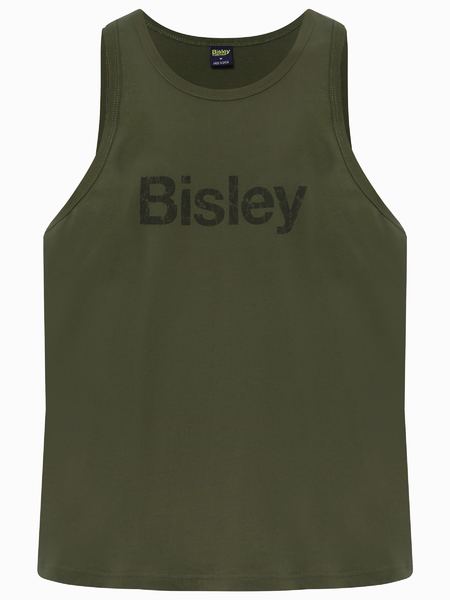 Bisley Cotton Logo Singlet - (BKS063)
