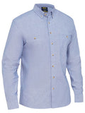 Bisley Mens Long Sleeve Chambray Shirt (BS6407)