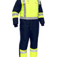 Bisley X taped two tone hi vis freezer coverall (BC6453T)