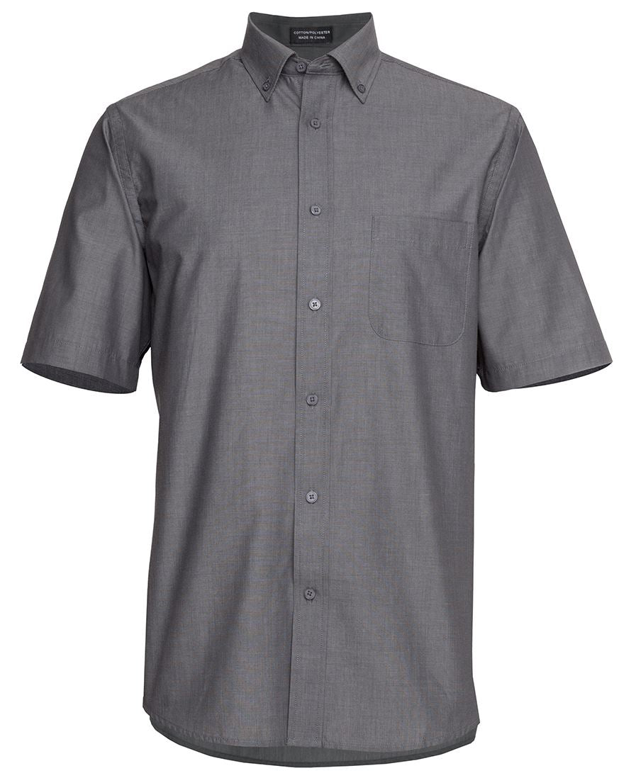 JB's Short Sleeve Fine Chambray Shirt - Adults (4FCSS)