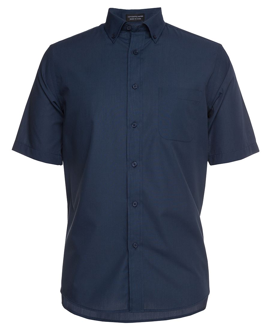 JB's Short Sleeve Fine Chambray Shirt - Adults (4FCSS)
