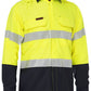 Bisley Apex 185 Taped Hi Vis FR Ripstop Vented Shirt (BS8438T)