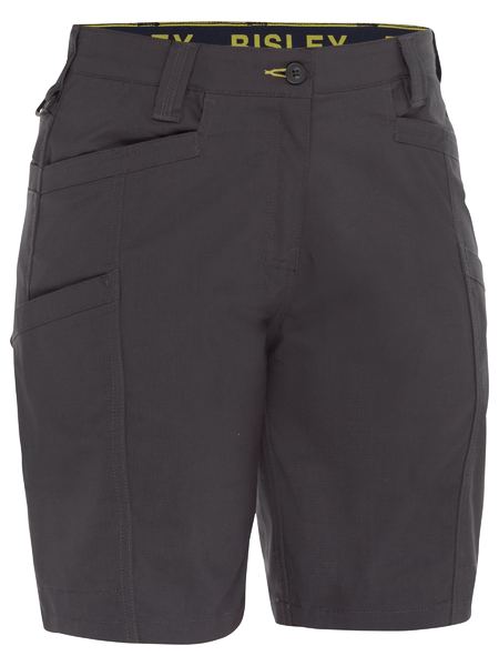 Bisley Women's X Airflow Stretch Ripstop Vented Cargo Short (BSHL1150)