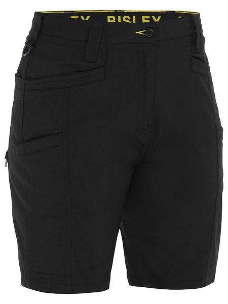 Bisley Women's X Airflow Stretch Ripstop Vented Cargo Short (BSHL1150)