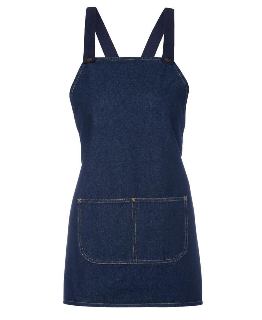 Jb's Cross Back 65x71 Bib Denim Apron (Without Strap) (5ACBB)