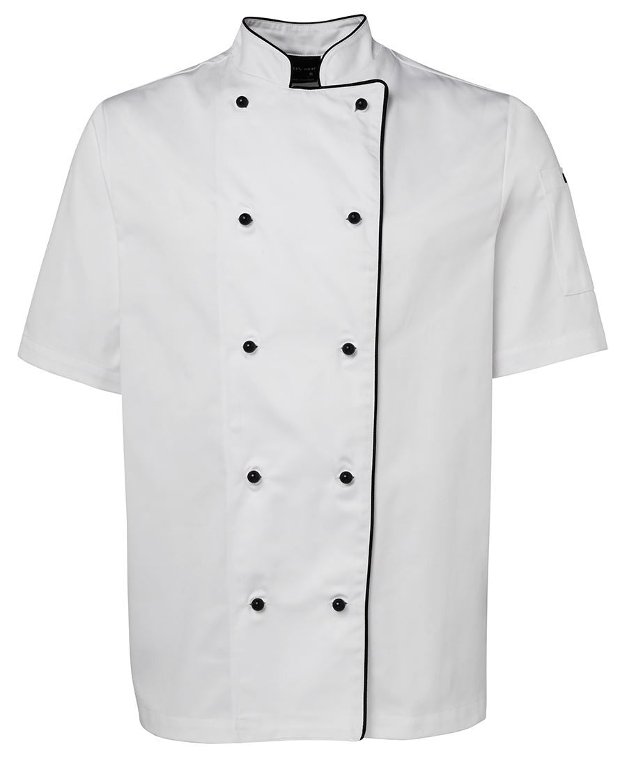 JBs Wear Unisex Short Sleeve Chef's Jacket (5CJ2)