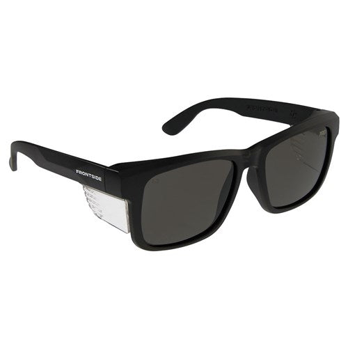 Pro Choice Safety Glasses Frontside Smoke Lens With Black Frame Each of 1 (6502BK)