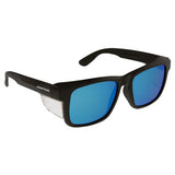 Pro Choice Safety Glasses Frontside Polarised Blue Revo Lens With Black Frame Each of 1 (6514)