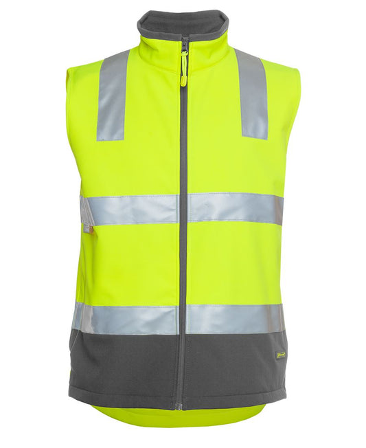 JB's Hi Vis (D+N) Softshell Vest - Adults (6D4LK)