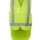 JB's Hi Vis Zip Drop Tail (D+N) Vest (6DNDV)