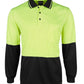 JB's Hi Vis L/S Jacquard Polo (6HJNL)