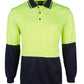 JB's Hi Vis L/S Jacquard Polo (6HJNL)