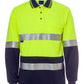 Jb's Hi Vis L/s (d+n) Cotton Back Polo - Adults (6HMCB)