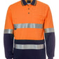 Jb's Hi Vis L/s (d+n) Cotton Back Polo - Adults (6HMCB)