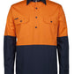 JB'S Hi Vis Close Front L/S 150G Work Shirt (6HVCS)