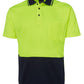 JB's Kids Hi Vis  Non Cuff Traditional Polo (6HVNC)