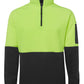 JB's Hi Vis 1/2 Zip Polar Fleece - Adults (6HVPF)