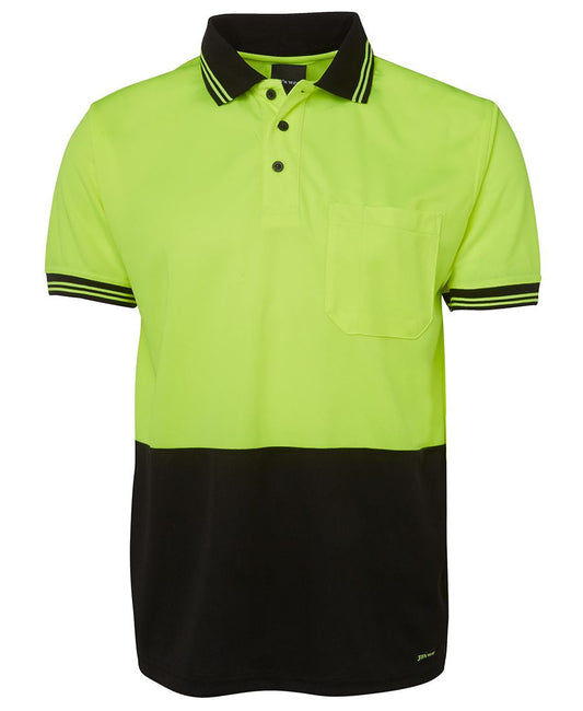JBs Wear Hi Vis Short Sleeve Traditional Polo Adults (6HVPS)