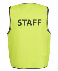 JB's Hi Vis Safety Vest Staff (6HVS6)