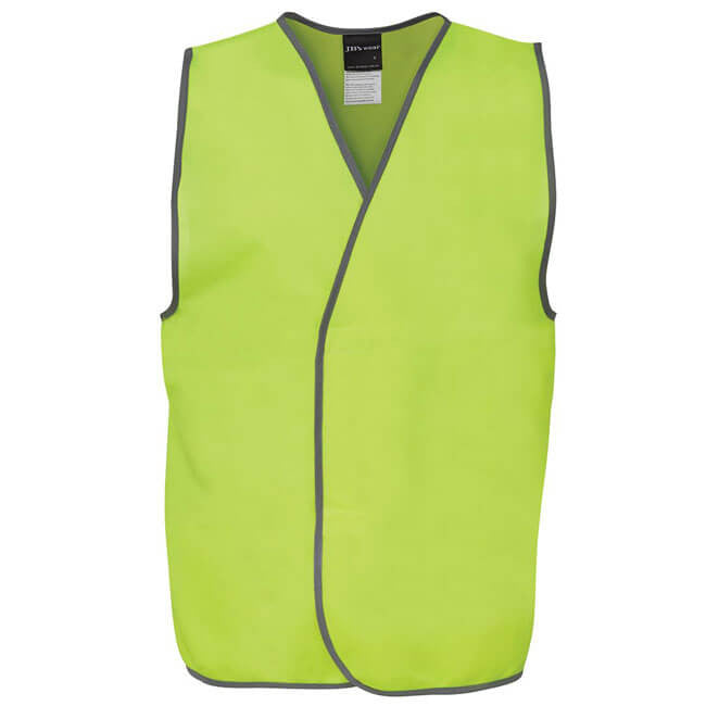 Jb's Hi Vis Safety Vest - Adults (6HVSV)