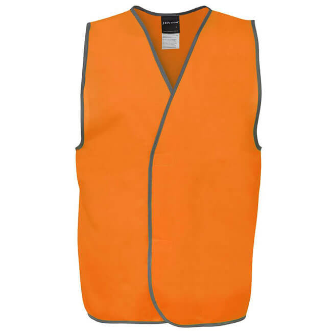 Jb's Hi Vis Safety Vest - Adults (6HVSV)