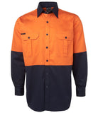JB's Hi Vis Long Sleeve 190g Shirt - Adults (6HWL)