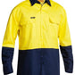 Bisley Hi Vis Drill Shirt - Long Sleeve-(BS6267)