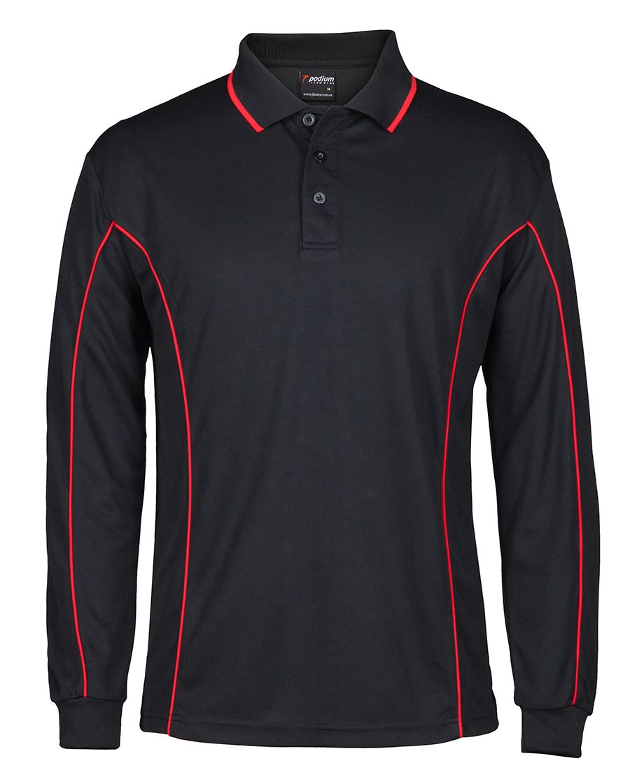 JB's Podium Long Sleeve Piping Polo (7PIPL)