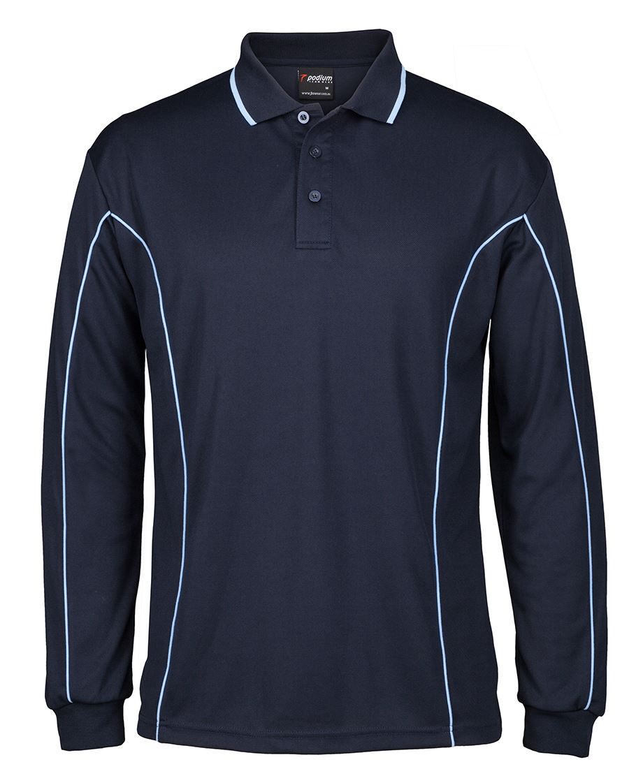 JB's Podium Long Sleeve Piping Polo (7PIPL)