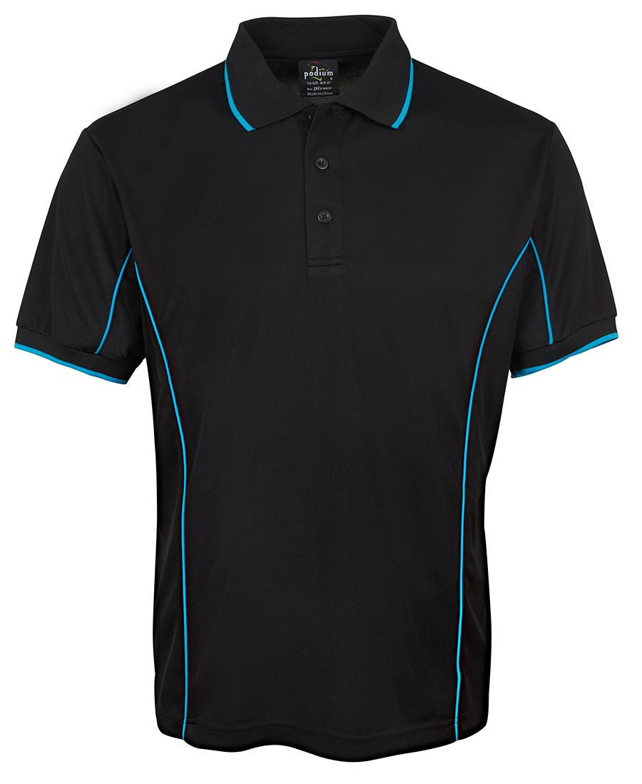 JBs Wear Adults Short Sleeve Piping Polo (7PIP)