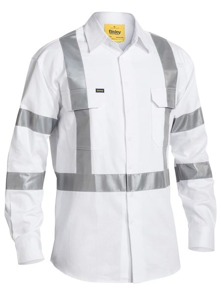 Bisley Taped Night Cotton Drill Shirt -(BS6807T)