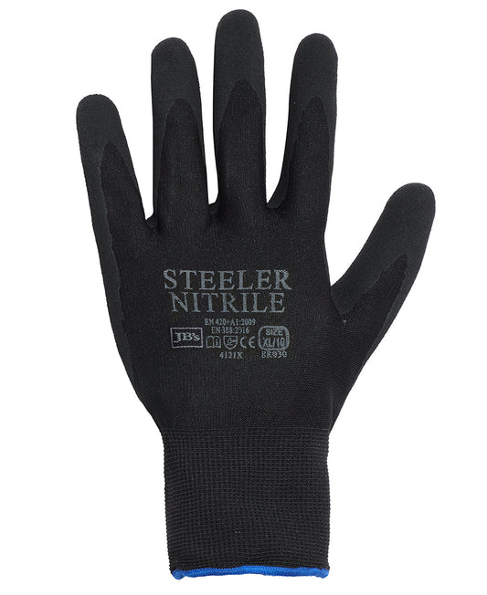 JB's Steeler Sandy Nitrile Glove 12 Pack (8R030)