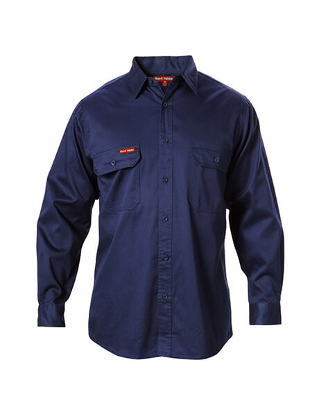 Hard Yakka Cotton Drill Shirt Long Sleeve-(Y07500)
