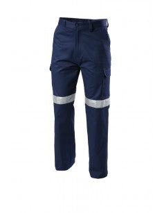 Hard Yakka Foundations Drill Cargo Pant With Tape (Y02750)