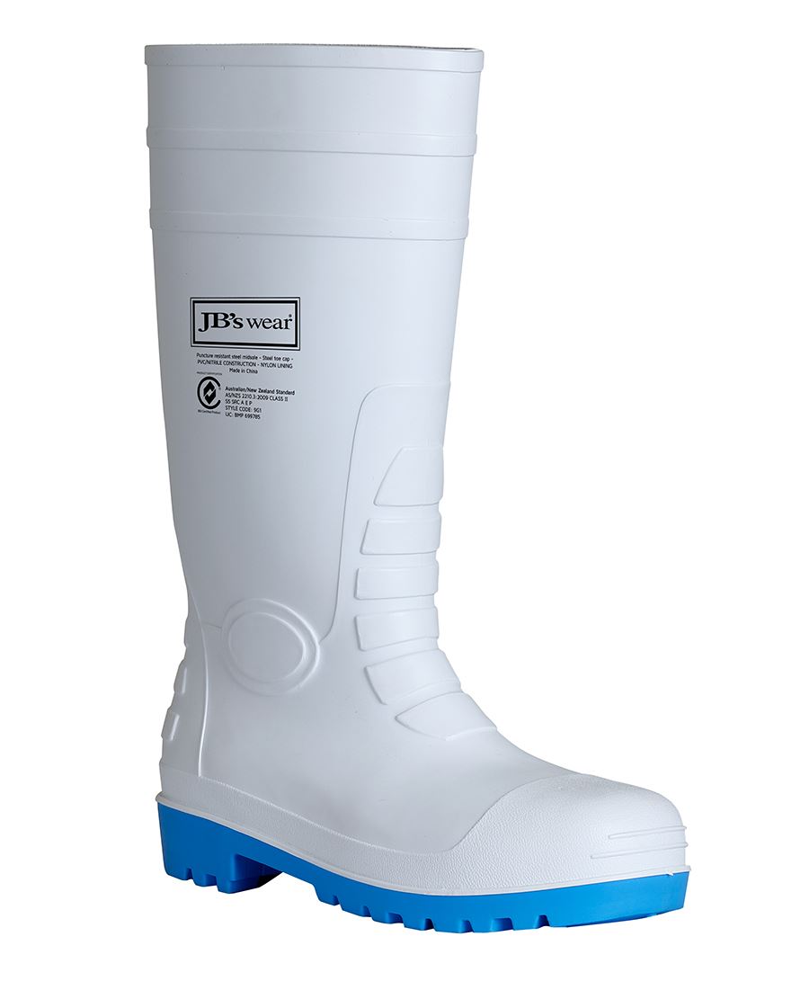 JBs Wear Steel Toe Cap And Steel Plate Gumboot (9G1)